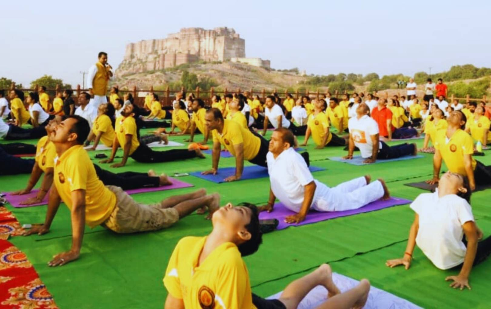 Surya Namaskar Competition