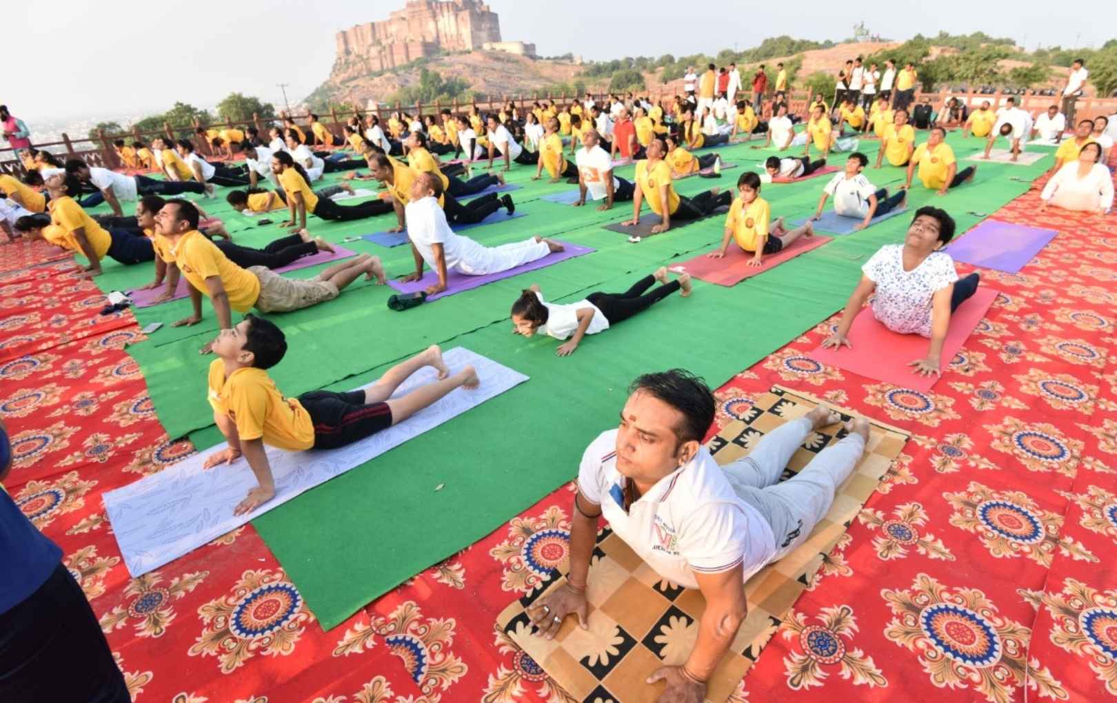 Surya Namaskar Competition