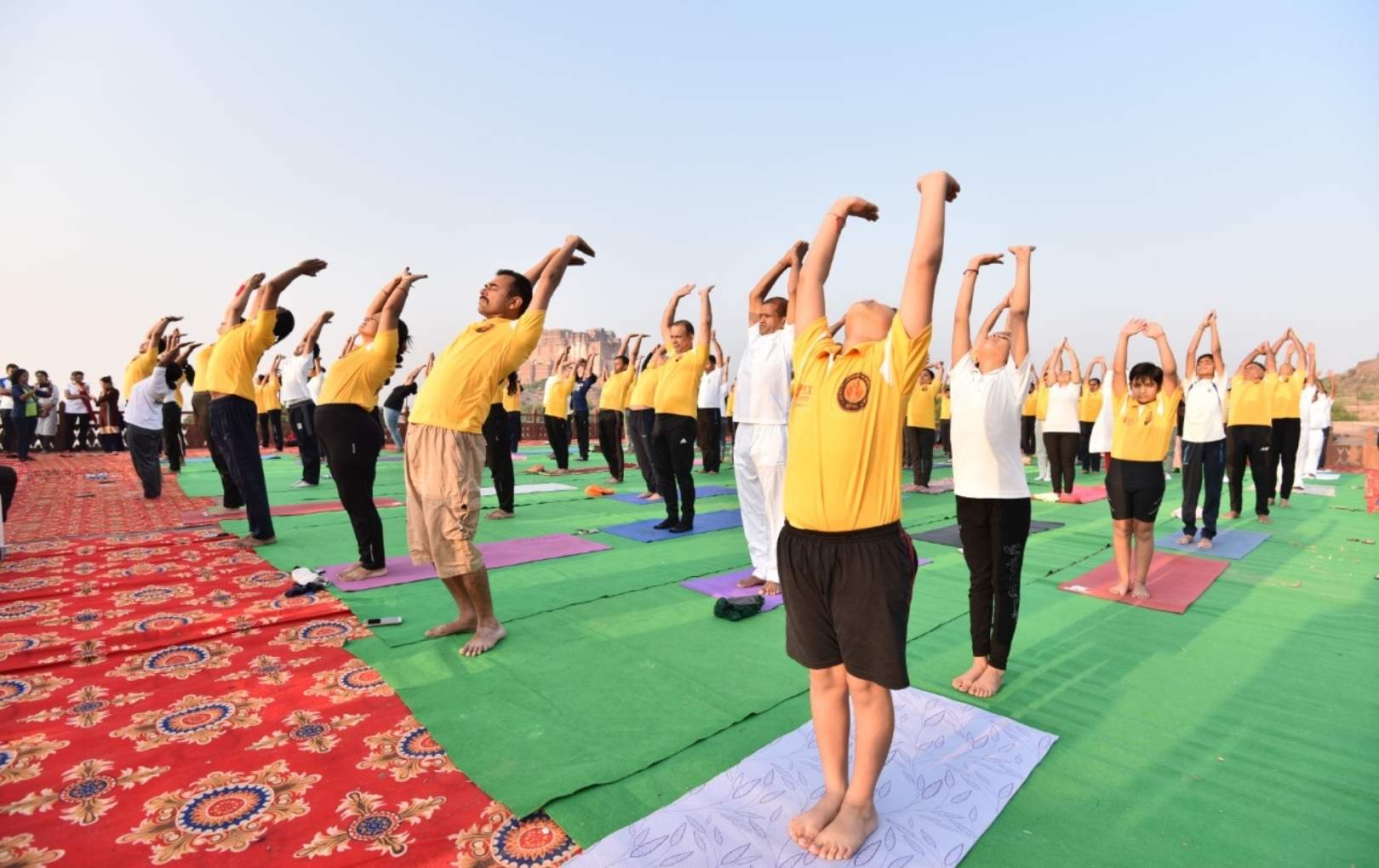 Surya Namaskar Competition
