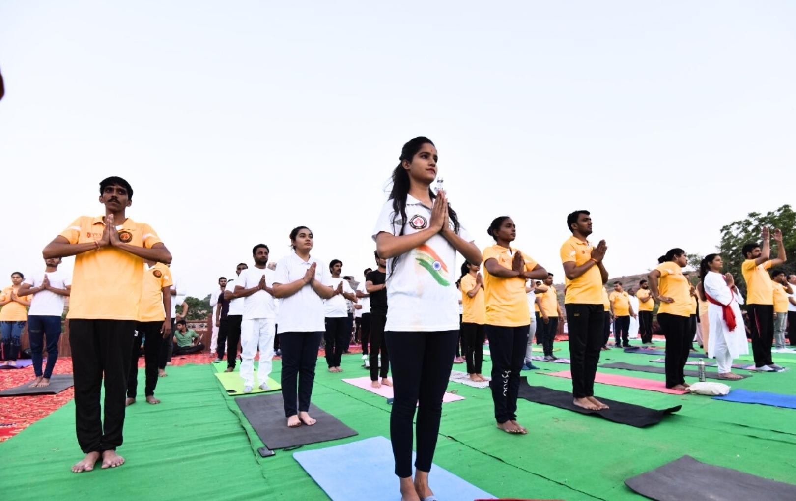 Surya Namaskar Competition