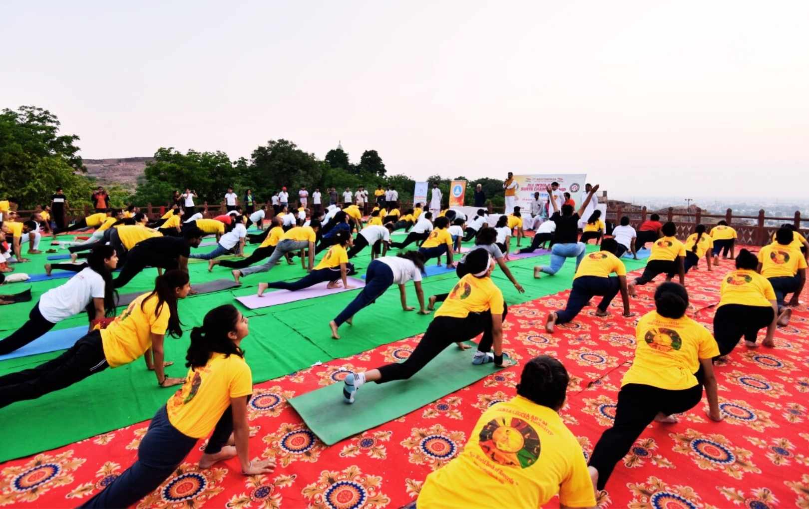 Surya Namaskar Competition