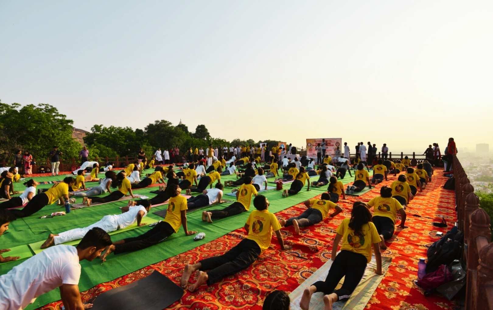 Surya Namaskar Competition