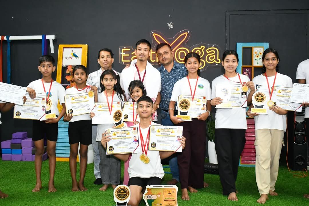 ABYM Surya Namaskar Championship Winner
